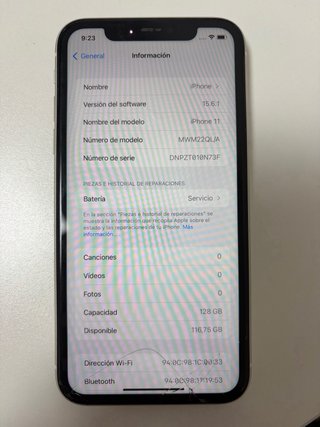 iPhone 11 128GB Blanco