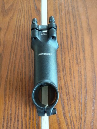 Potencia Cannondale THREE GRAVEL Negra