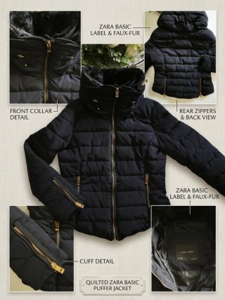 Chaqueta acolchada Zara