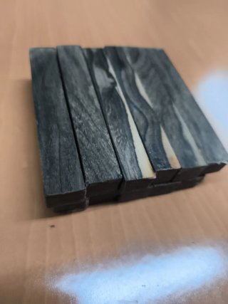 Legno Ziricote per penne (lotti)
