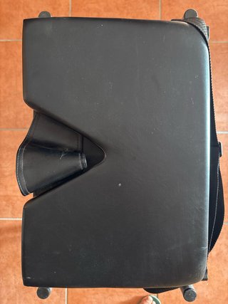 Banqueta de pesca negra