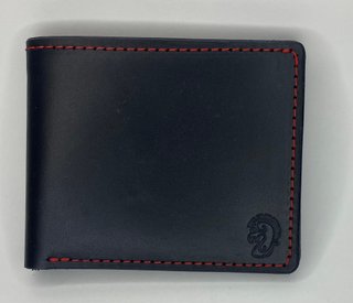 Cartera de cuero artesanal hecha a mano
