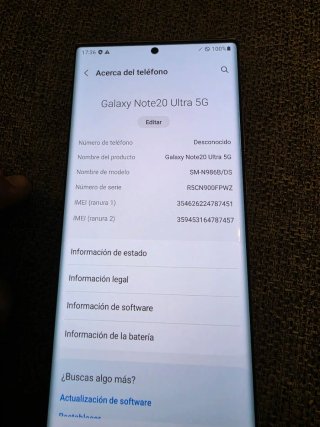 Samsung Galaxy Note 20 Ultra 5G 256GB