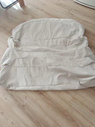 Sofá Puff XXL AIIRE Beige 2 Plazas en buen estado