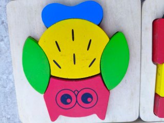 Puzzle infantil de madera