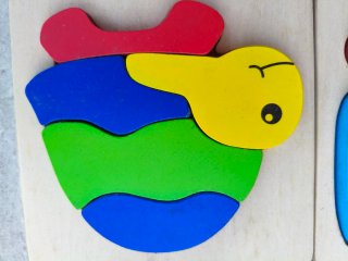 Puzzle infantil de madera