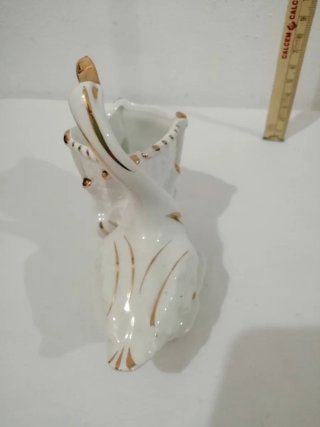 Statuina cigno Capodimonte