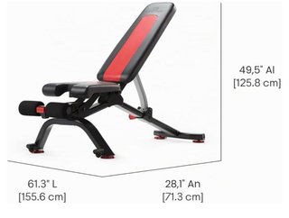 Banco de pesas BOWFLEX FITNESS