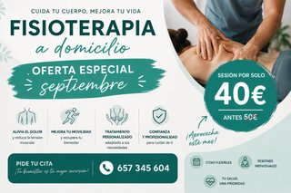 Fisioterapia a domicilio