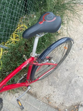 Bicicleta Btwin Talla Grande Roja