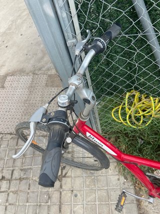 Bicicleta Btwin Talla Grande Roja