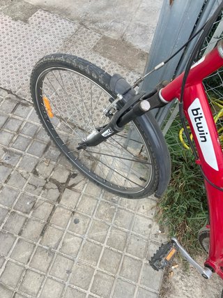Bicicleta Btwin Talla Grande Roja