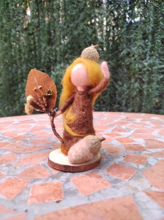 Muñeca Waldorf Otoño