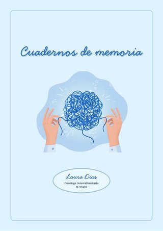 Cuadernos de estimulación cognitiva personalizados