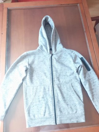 Chándal niño gris algodón TALLA 14