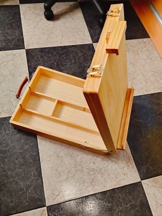 Maletín de Pintura con Caballete