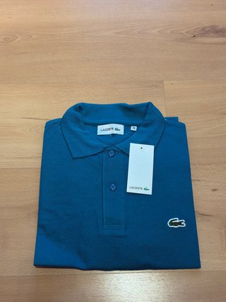 Polo Lacoste Azul Hombre Talla M Nuevo con Etiquet
