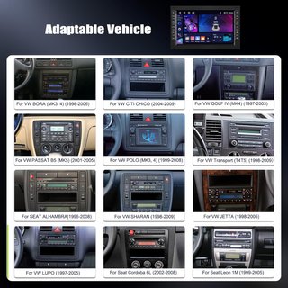 Nuevo Radio Coche Android 15 4+64GB para VW
