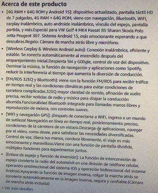 Nuevo Radio Coche Android 15 4+64GB para VW