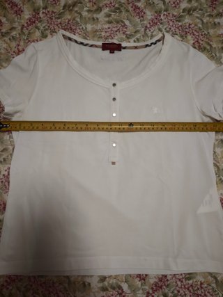 Camiseta Burberry Blanca Talla 46
