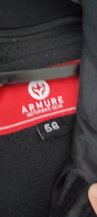 Mono de moto Armure negro