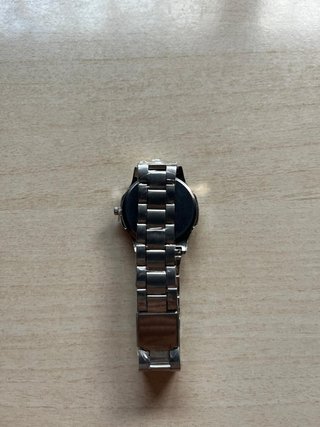 Reloj Hombre Plateado Esfera Azul Nuevo a estrenar