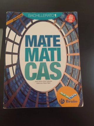 Matemáticas 1 Bachillerato Nueva etapa Bruño Ed...