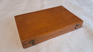 Estuche Compases y Tiralíneas Antiguo
