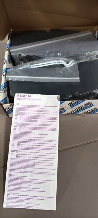 Pastillas de freno Intertruck para camiones