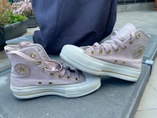 Zapatillas Converse Altas Rosa