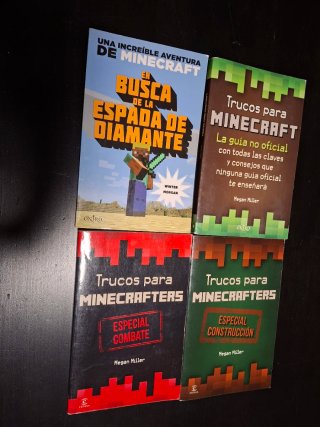 Pack 5 Libros Minecraft