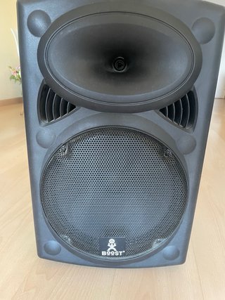 Altavoz Boost 120 VHF-BT Bluetooth Negro Con micro