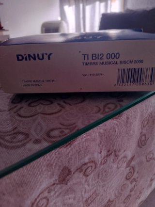 Timbre DINUY blanco