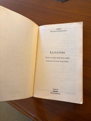 La cultura. Todo lo que hay que saber.