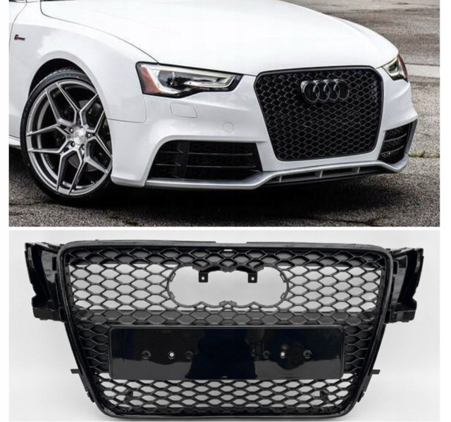 Parrilla Audi A5 8T 2007-2011 RS5 Negro