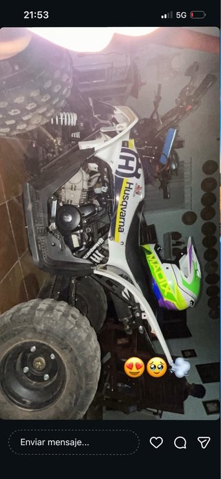 Quad gasolina 125cc Husqvarna