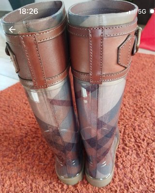 Stivali da pioggia donna Burberry