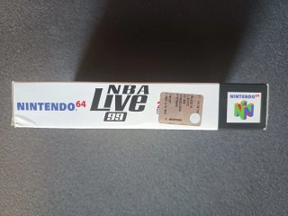 NBA Live 99 Nintendo 64 EA Sports PAL