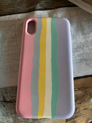 Funda iPhone X Arcoíris