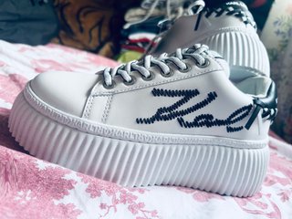 Zapatos Karl Lagerfeld Blancos y Negros