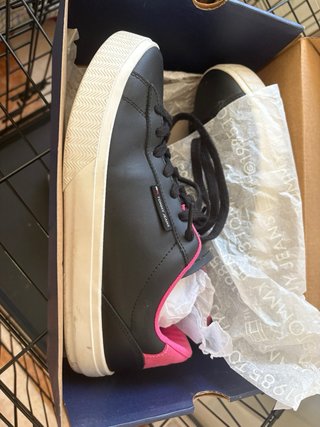Zapatillas Tommy Jeans Rojas y Blancas