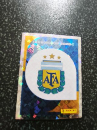 Cromo Messi y Escudo Argentina FIFA 2026
