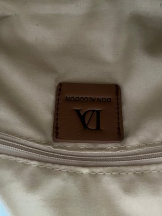 Bolso elegante Don Algodón Beige/Marrón