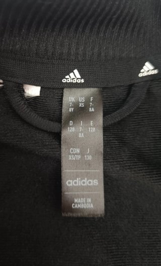 Chándal Adidas niño negro y gris