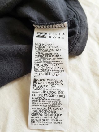 Camiseta Billabong Gris