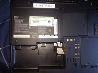 Portátil IBM ThinkPad R40
