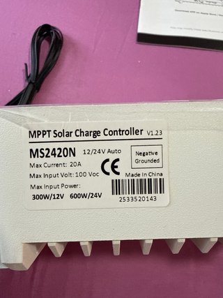 Regulador Solar MPPT 20A