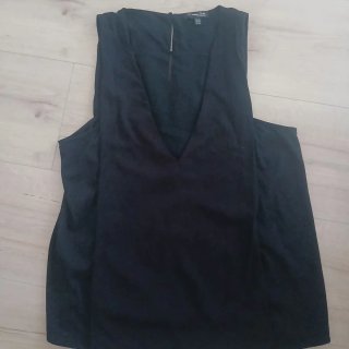 Blusa donna Massimo Dutti nera