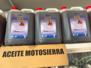 4 Garrafas Aceite Motosierra 5 Litros