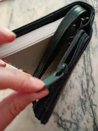 Organizador Personal con Agenda Negra